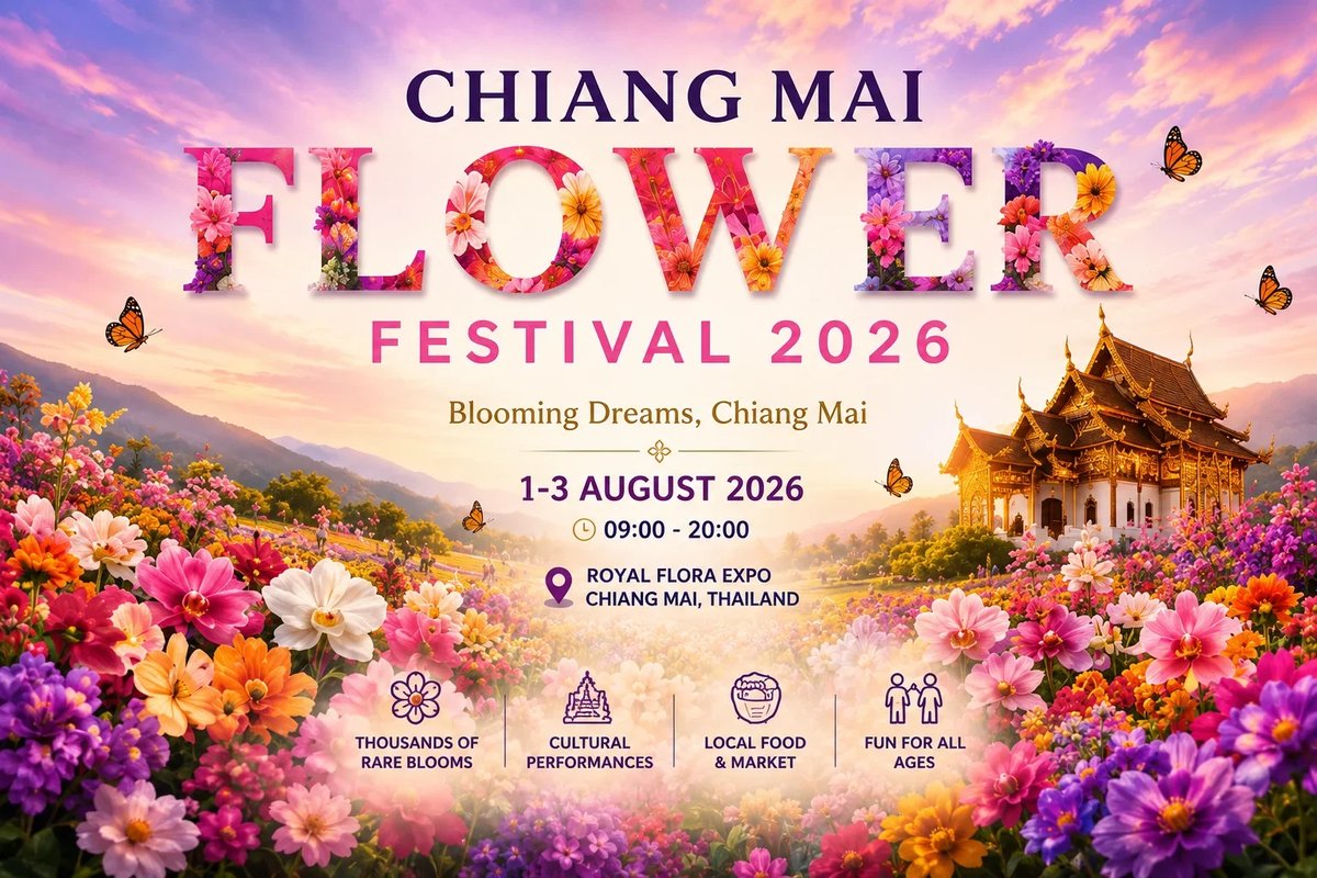 Chiang Mai Flower Festival 2026
