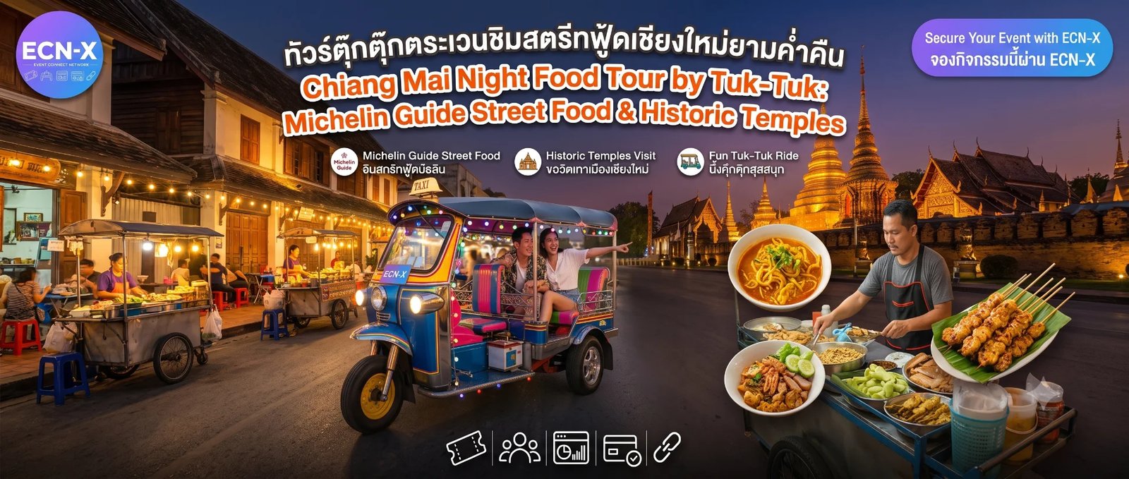 tuktuk chiang mai foods